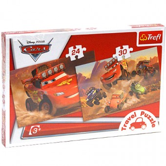 Puzzle 2 in 1 - Cars